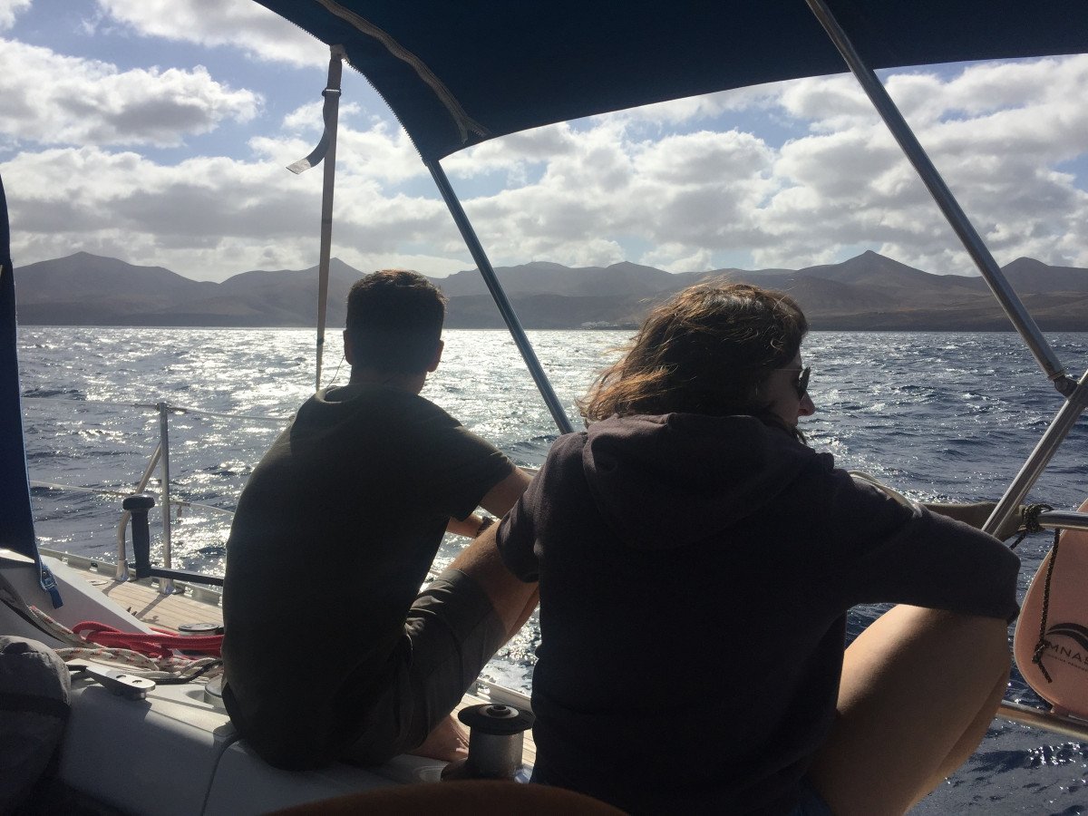 Segeltörn rund um die Kanarischen Inseln von Lanzarote nach Teneriffa.