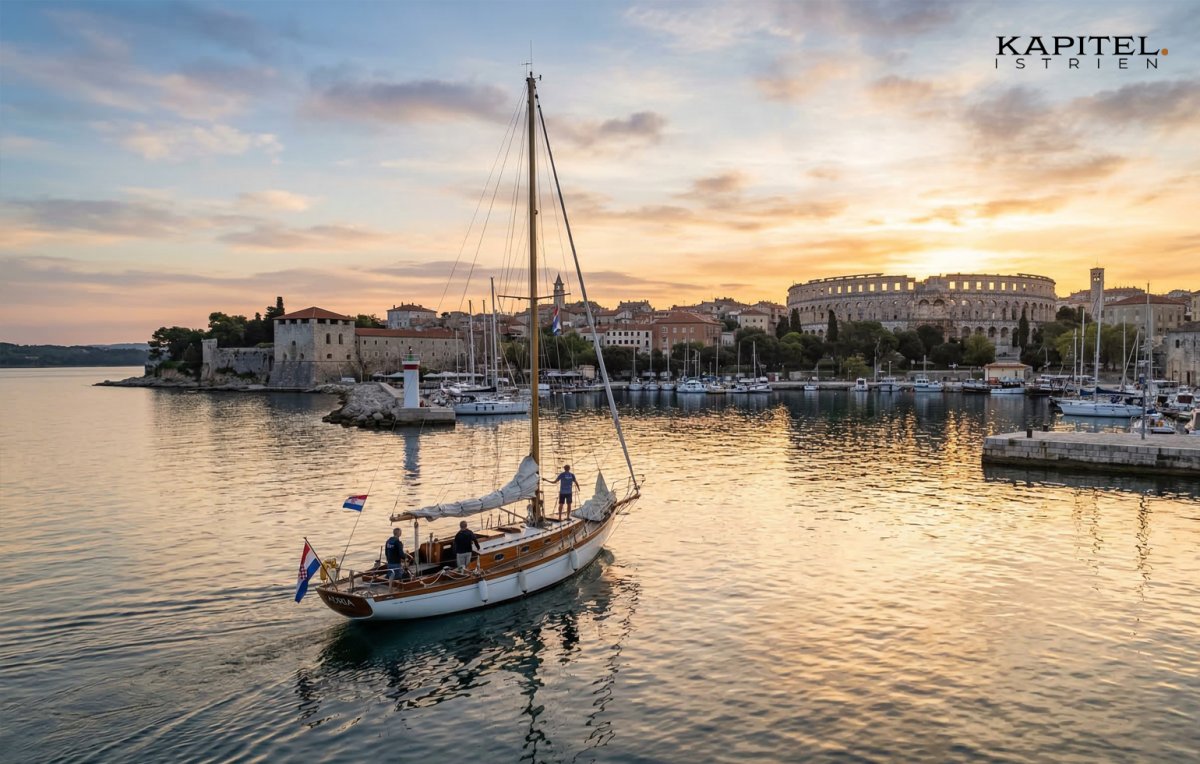 Esperienza di navigazione nella bella Istria