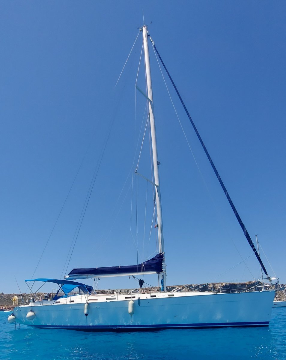 Segelreise in einem Segelboot durch die Egadischen Gewässer