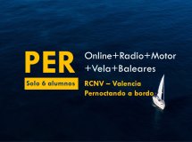 Curso de navegación en barco en Valencia con motor, vela y más.