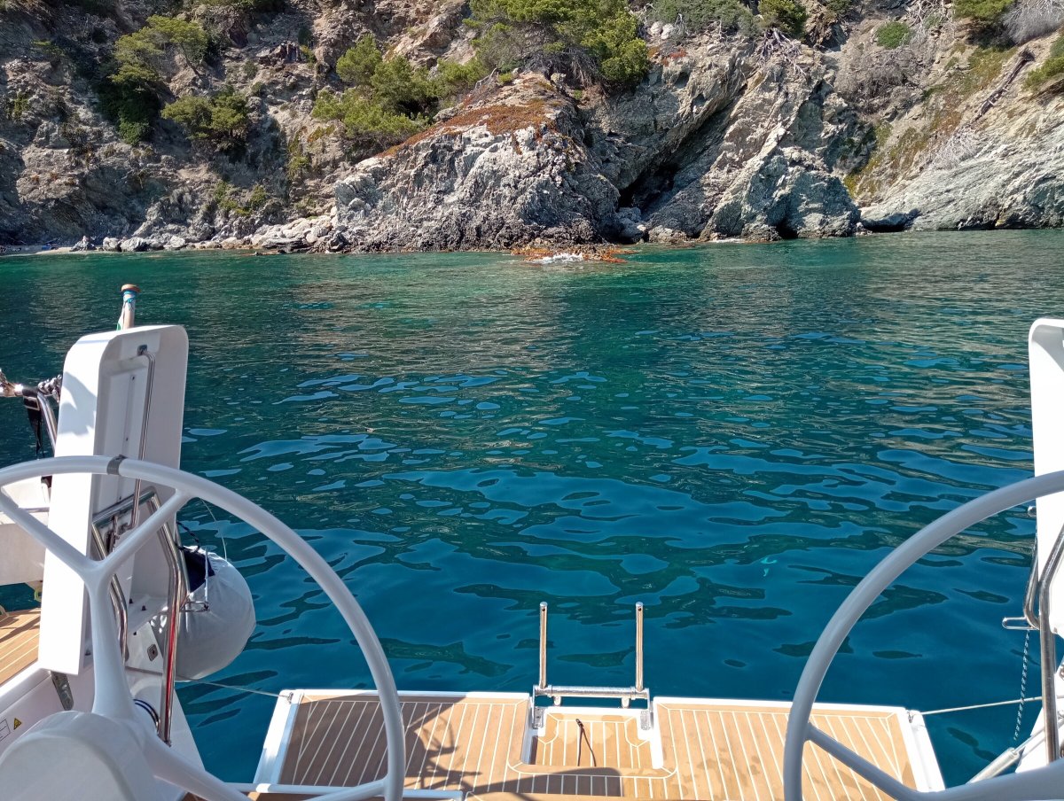 Segeln vom Meer von Salerno nach Otranto