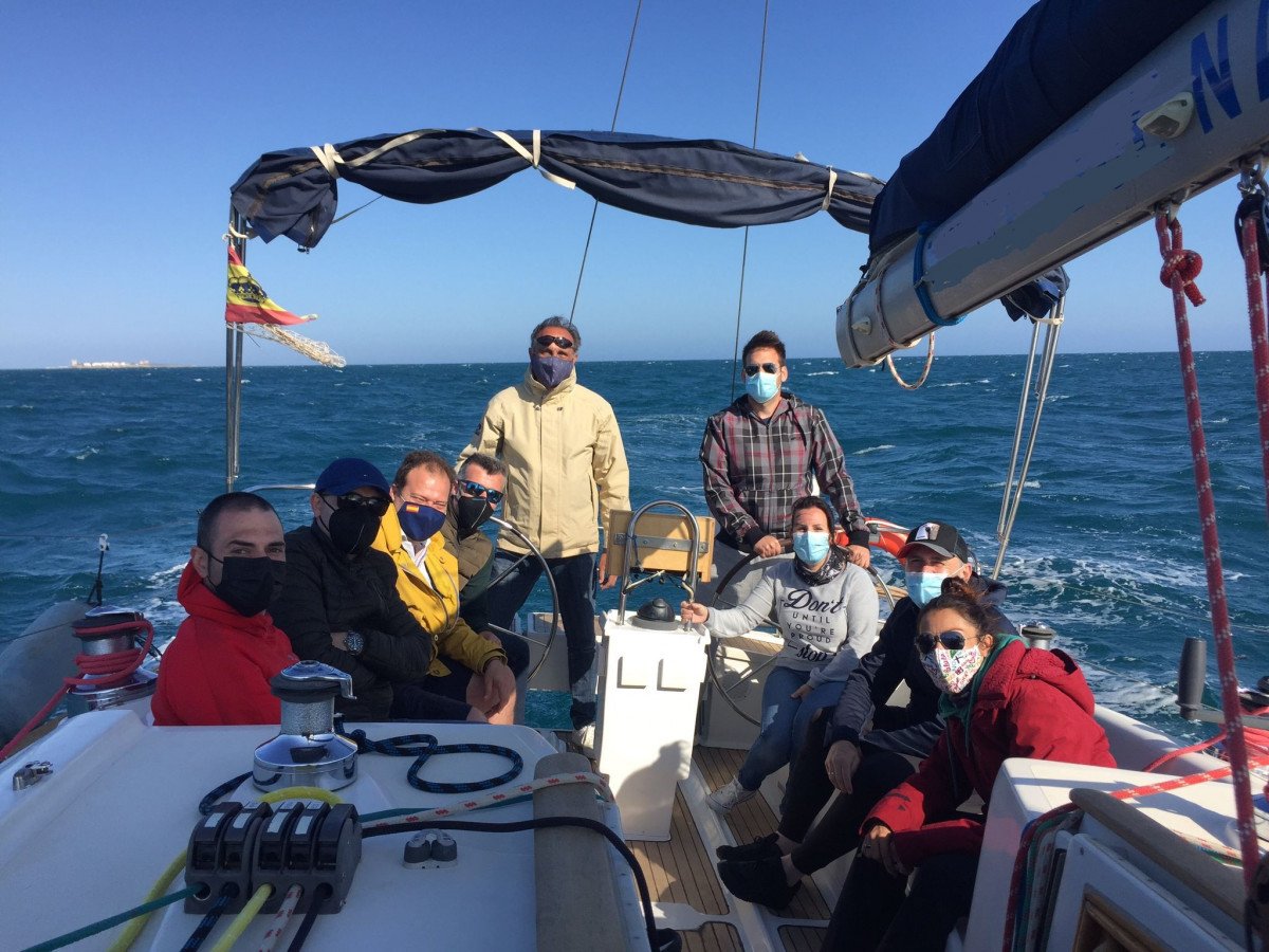 Yacht navigation course in Santa Pola