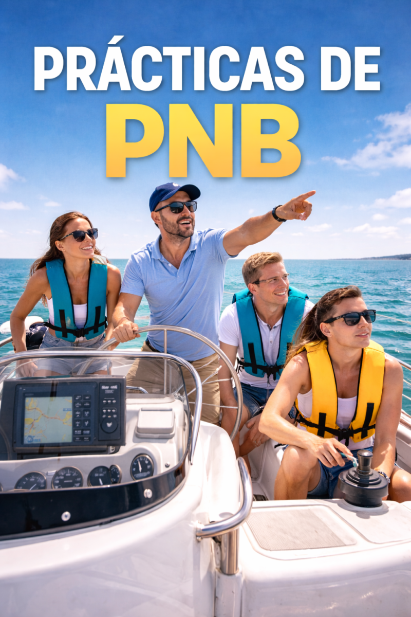 Prácticas oficiales de navegación y seguridad PNB en Valencia