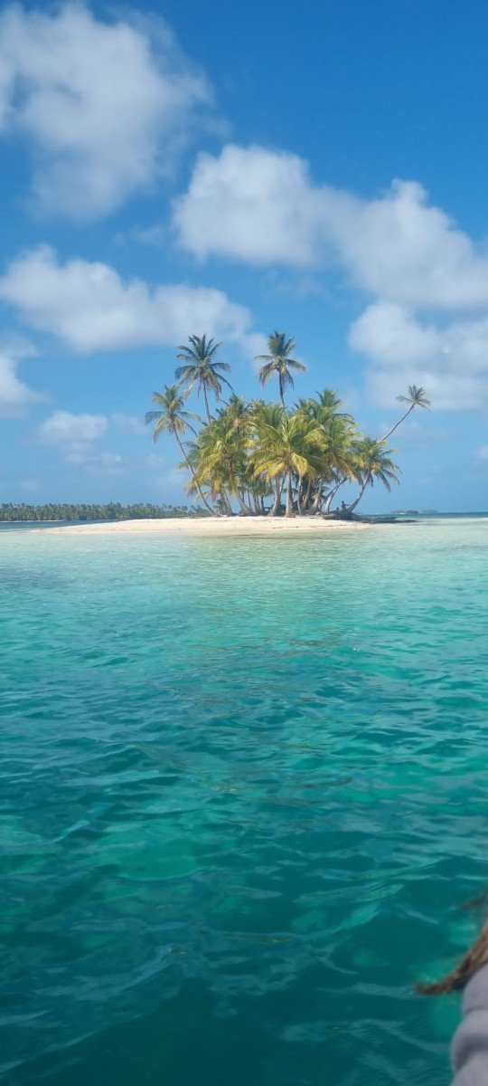 Desde la vela en las islas San Blas