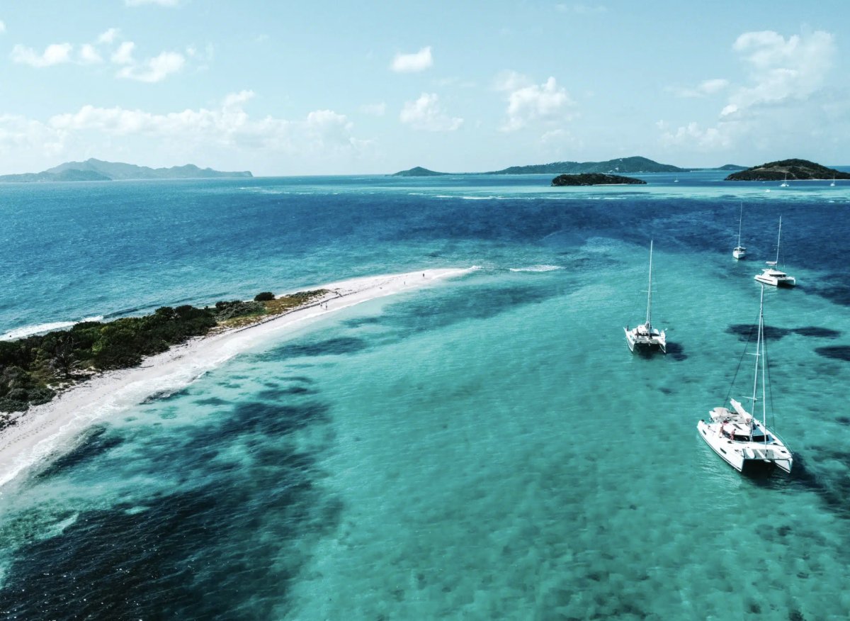 Hochwertige Navigationsboote auf der Insel Martinique