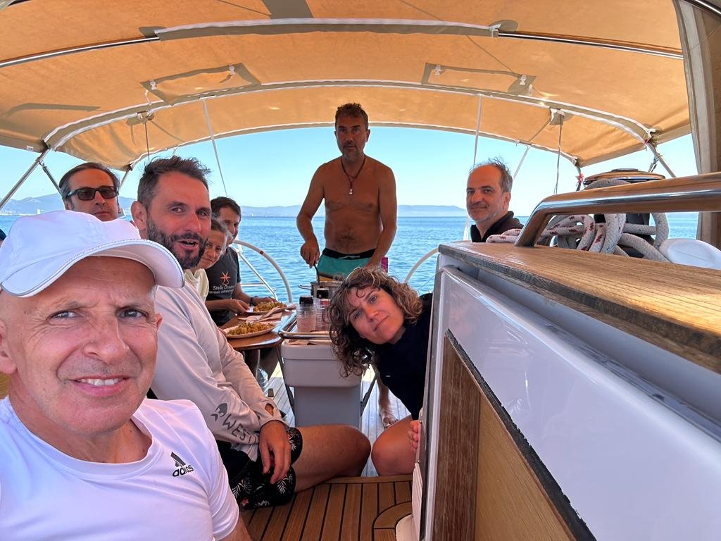 Curso de navegación en Ría de Vigo - Día 1