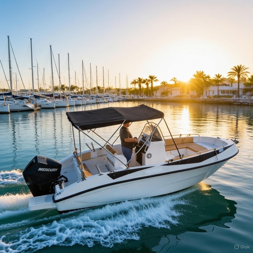 Enjoy a boat ride in Benalmádena