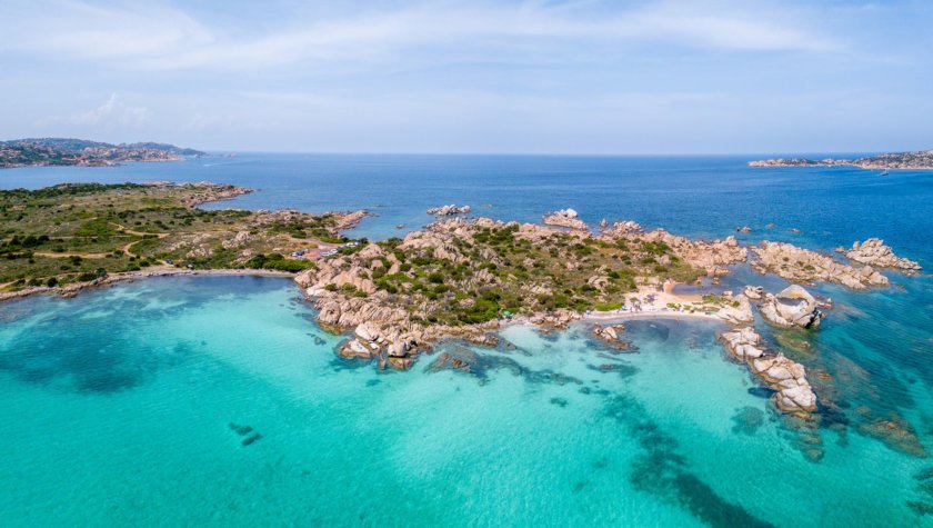 Enjoy the beautiful views of Sardinia's Maddalena Island