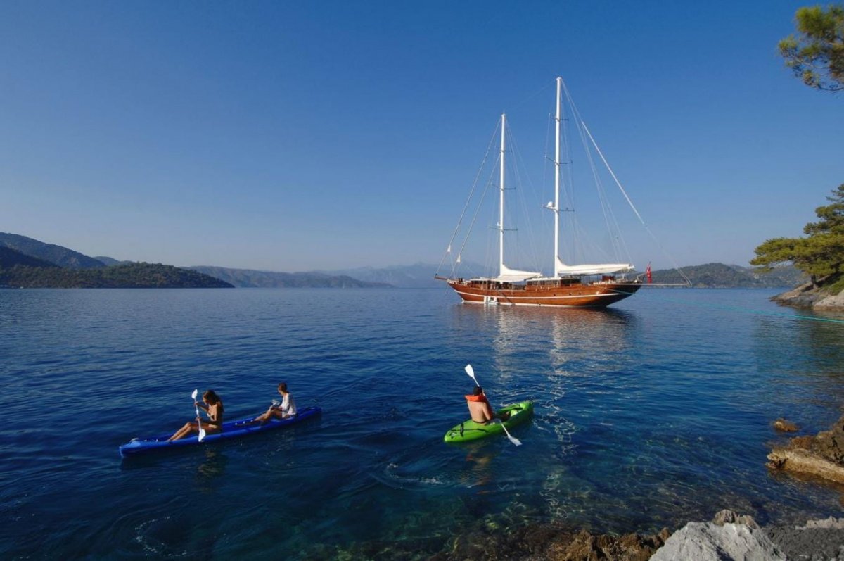 Gulet-Urlaub ab Antalya-Kemer mit Vollpension inklusive