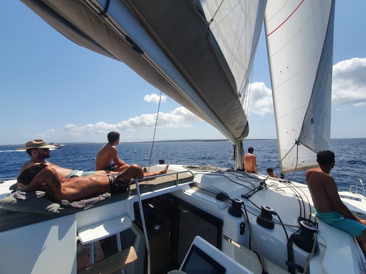 Catamaran trip from Cartagena to Ibiza