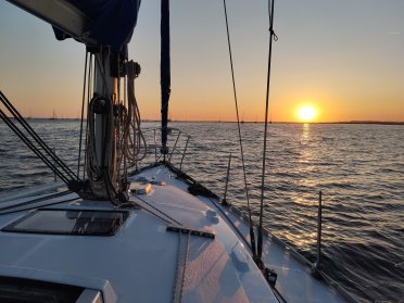 Sailing trip on the Guadiana River