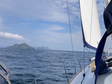 Giro in barca a vela lungo l'estuario di Vigo