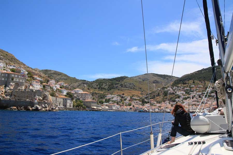 viaje a antigua grecia en velero 