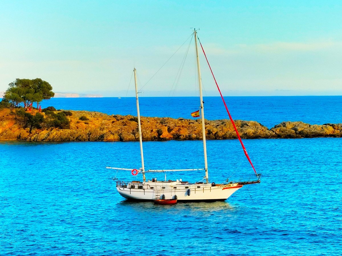 A week of sailing on a sailboat