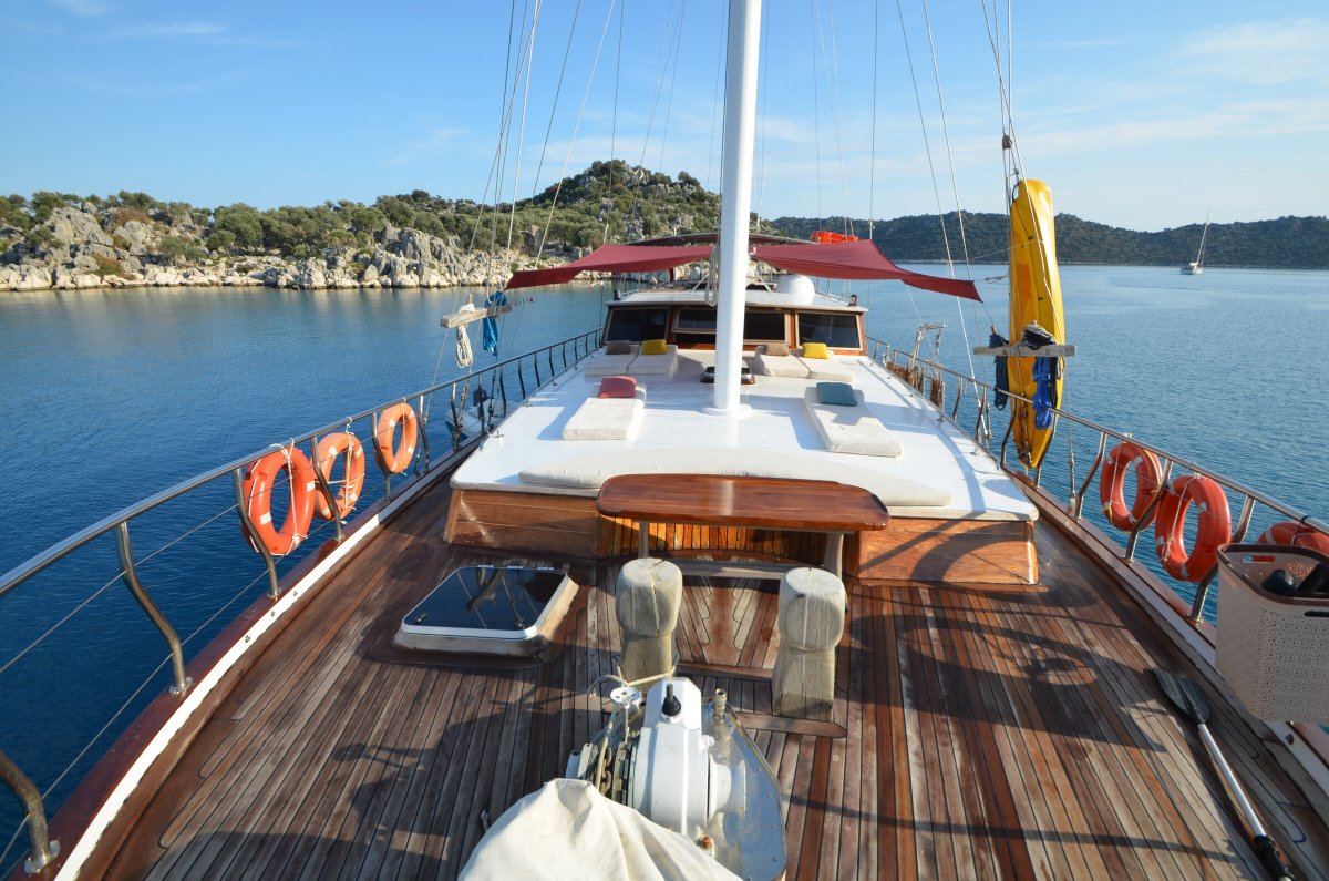 Gulet voyage from Fethiye to Kekova