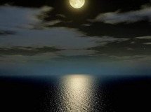 A moonlit boat ride from El Masnou