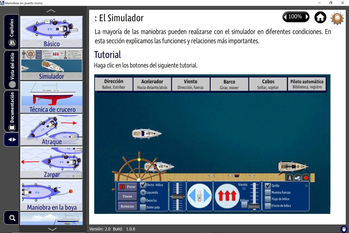 Formazione sull'ormeggio nel porto di Huelva