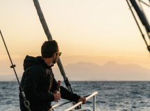 Navegación de fin de semana con pernocte en puerto de Valencia