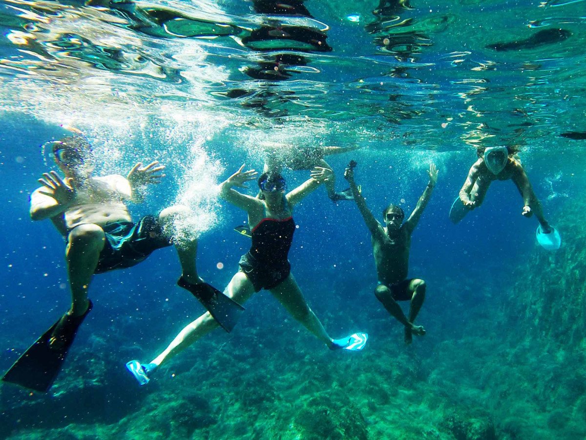 Navegando en las islas Pontinas