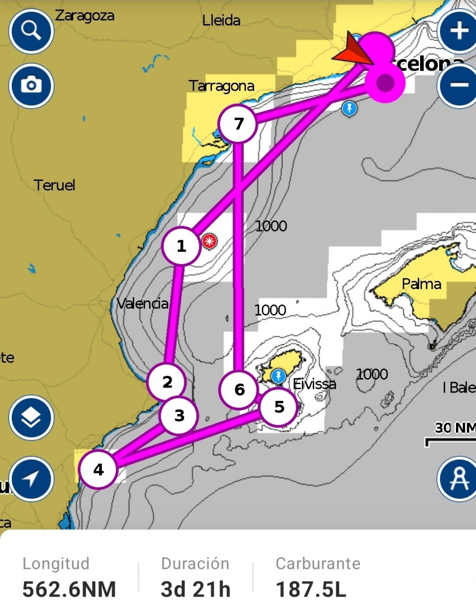 Curso de navegación a la Isla de Tabarca