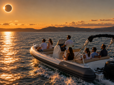Vive el Eclipse en barco por la Bahía de Santander