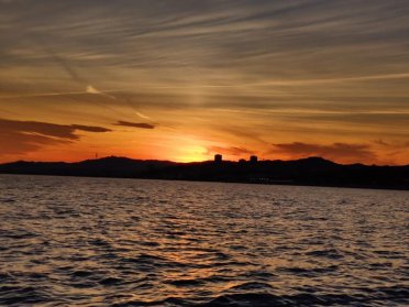 Astronomie an Bord eines Segelboots in Masnou - Barcelona