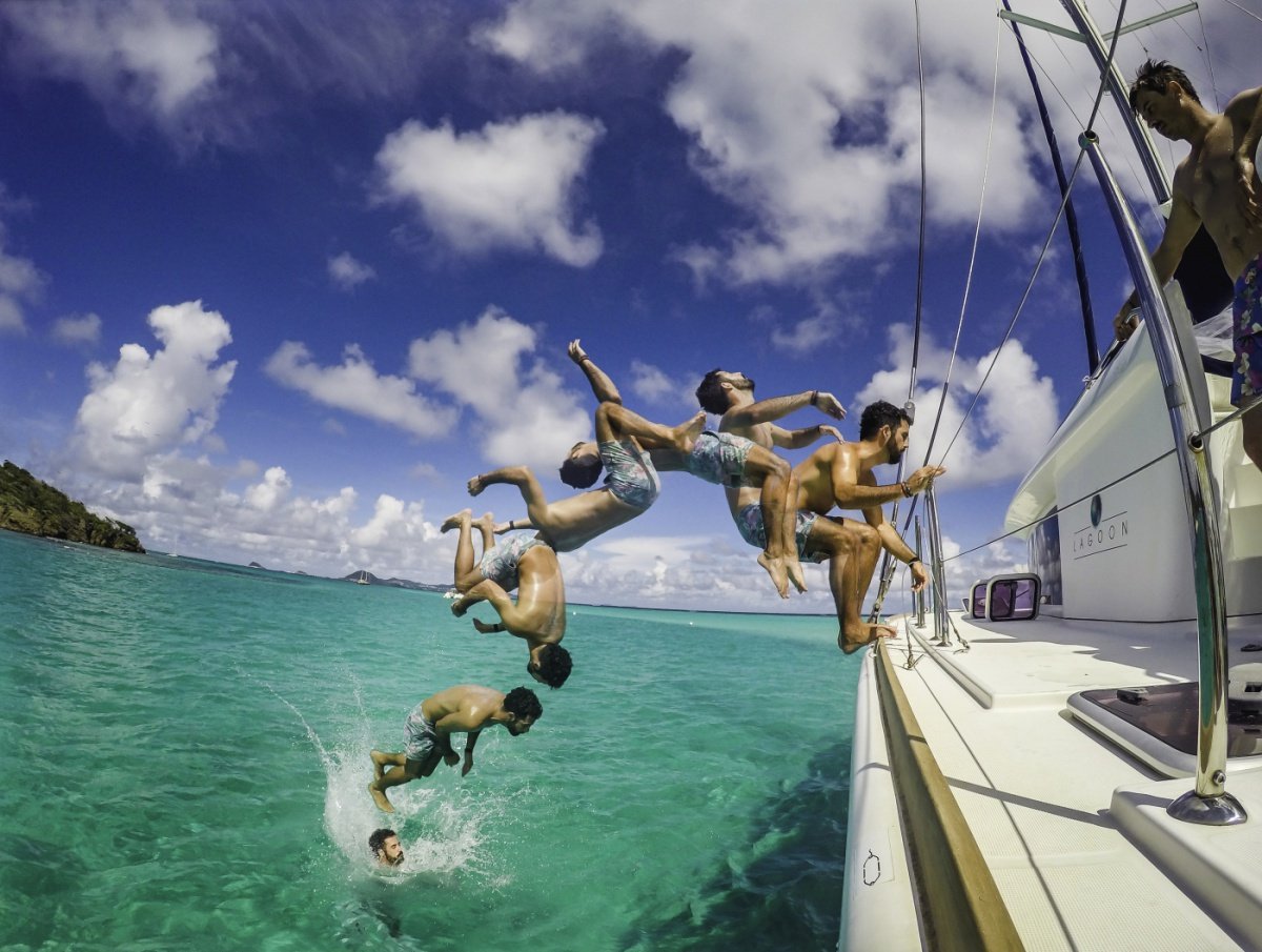 flota de barcos caribe