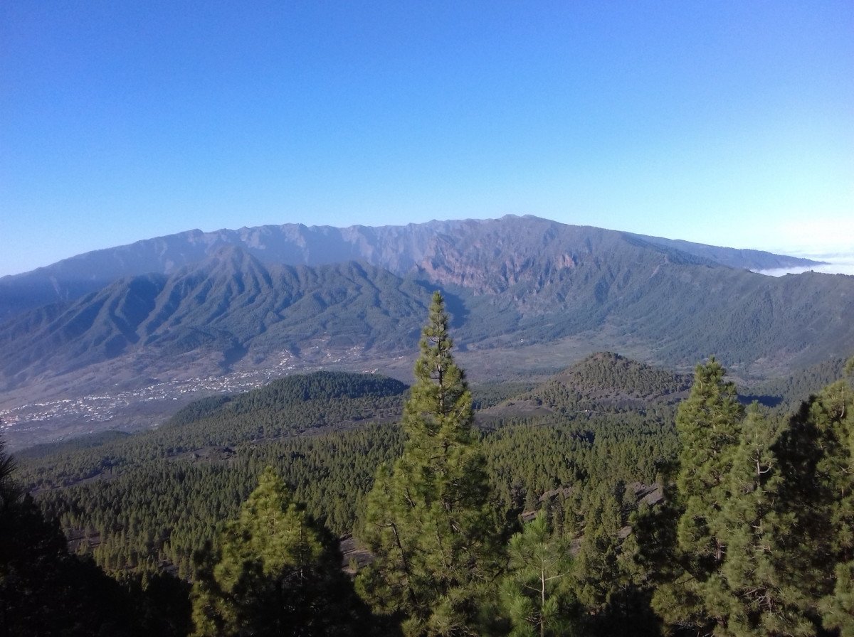 Island of La Gomera on the Horizon