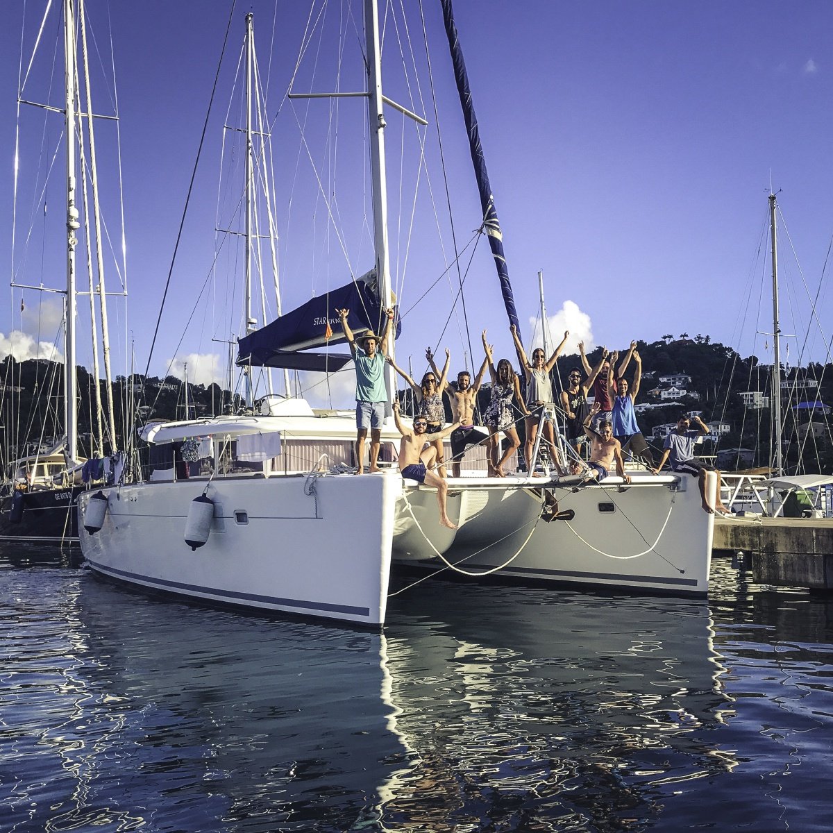 viajes en velero caribe 