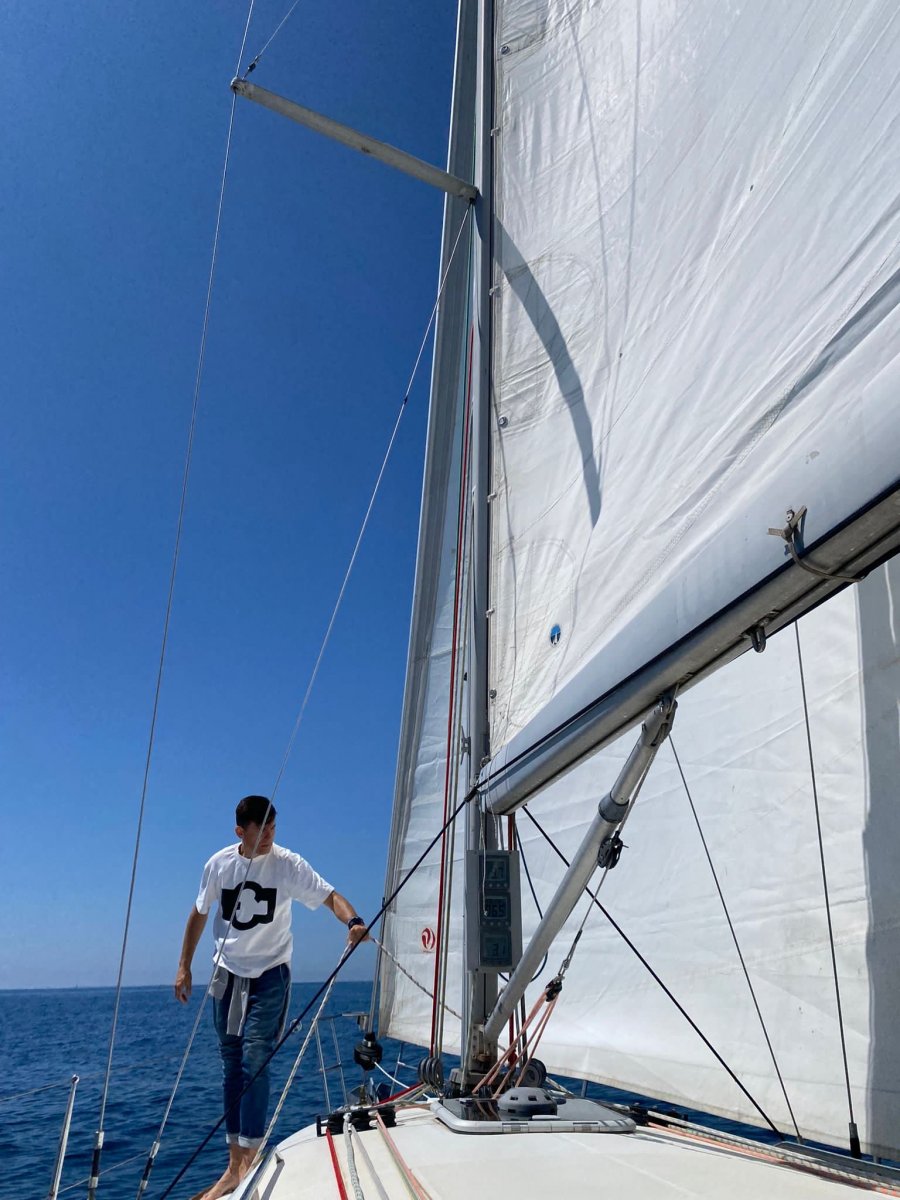 Experience the Hogueras de San Juan from a boat in Alicante