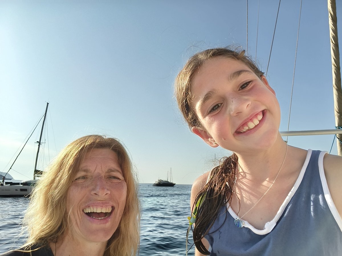 Yacht im Hafen von Sizilien
