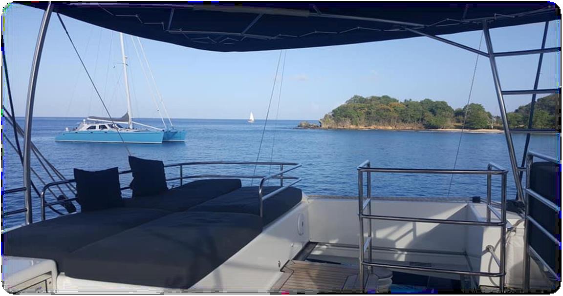 Catamarano per andare a Martinica