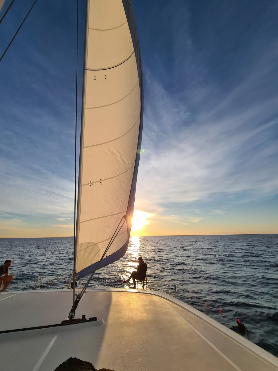 Luxus Segelurlaub auf einem Katamaran