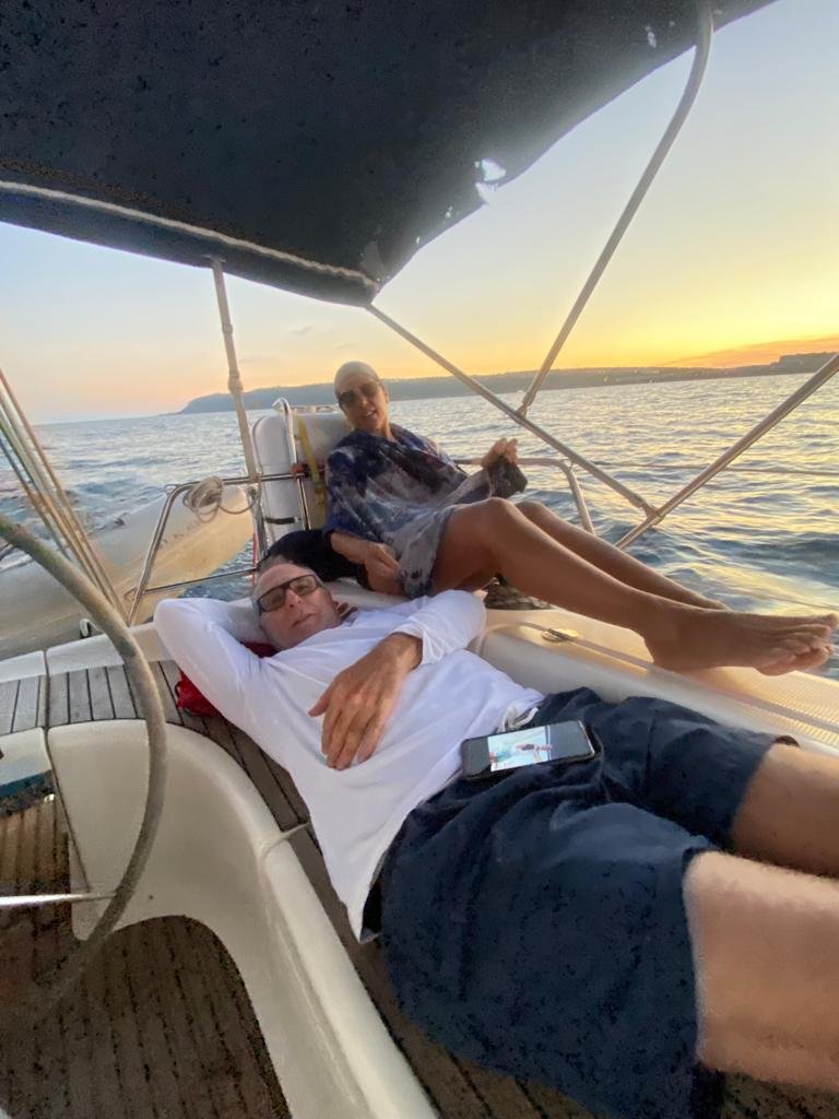 Sailing to Tabarca Island