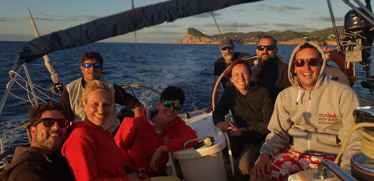 Segel- und Tauchreise in Ibiza und Formentera, 3 Nächte, 5 Tauchgänge