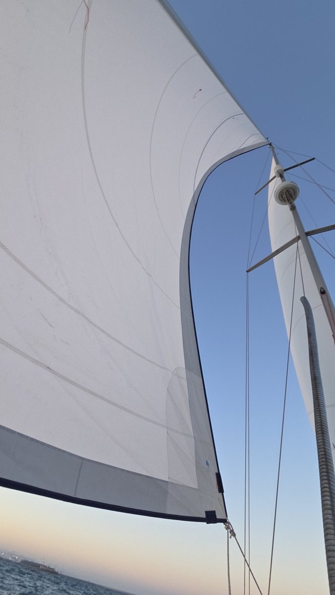 Segelboote im Mittelmeer