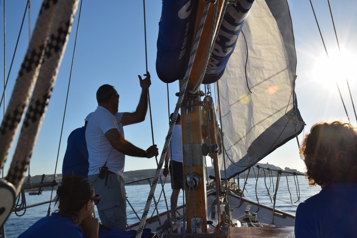 Two days sailing along the Alicante coast