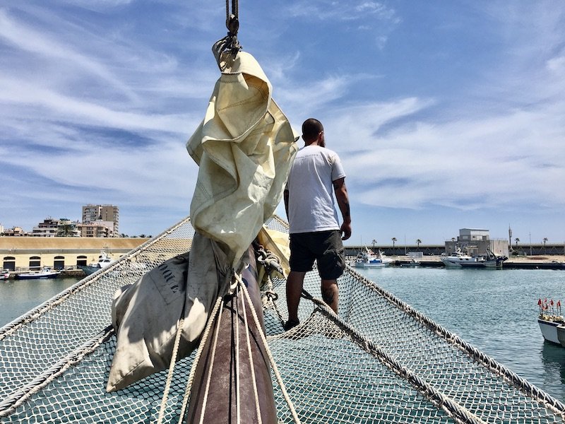 Sailing course on a classic boat from Castellón to Brixham