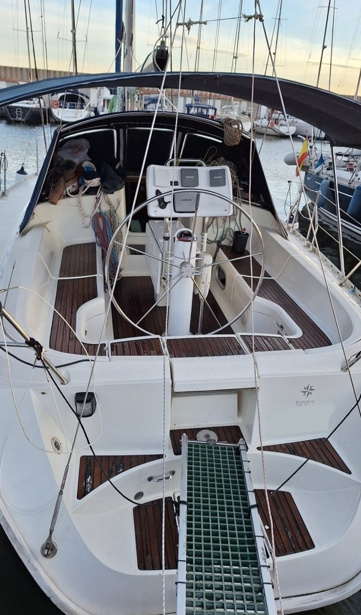 Solar eclipse observed from our sailboat in Mallorca