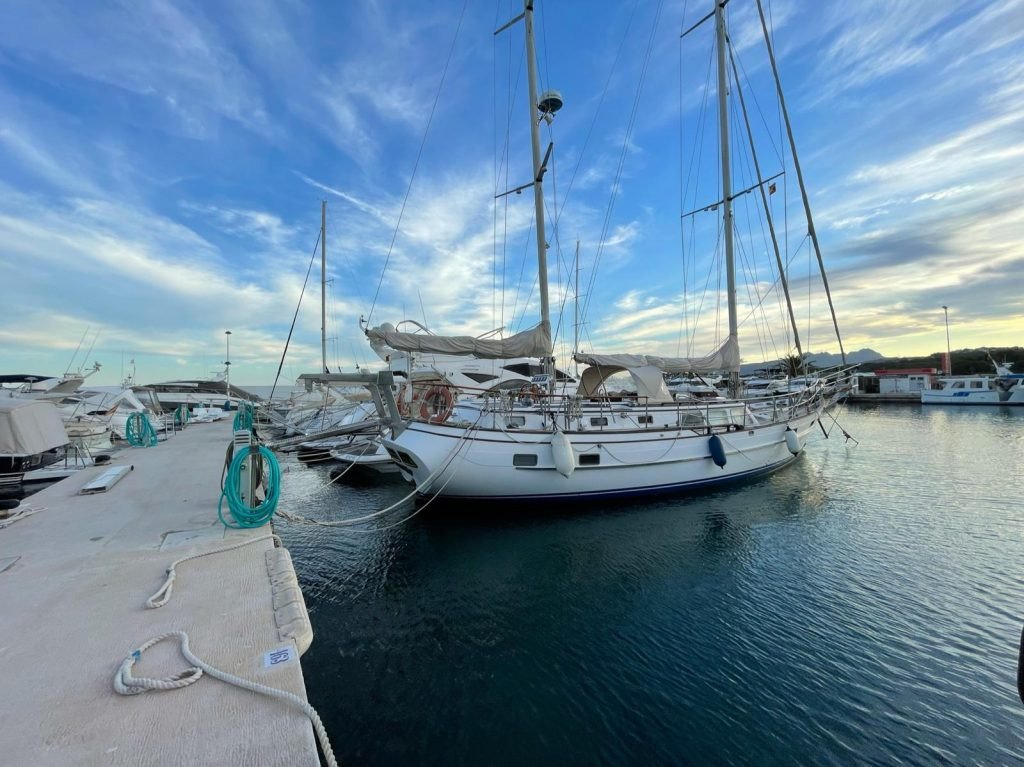 Navigieren lernen mit einem Sextanten auf einem Segelschiff von Moraira