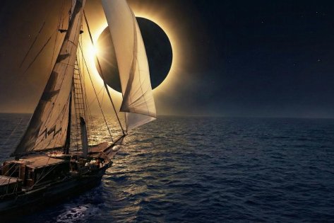 Vive el eclipse solar a bordo de un velero histórico en Mallorca