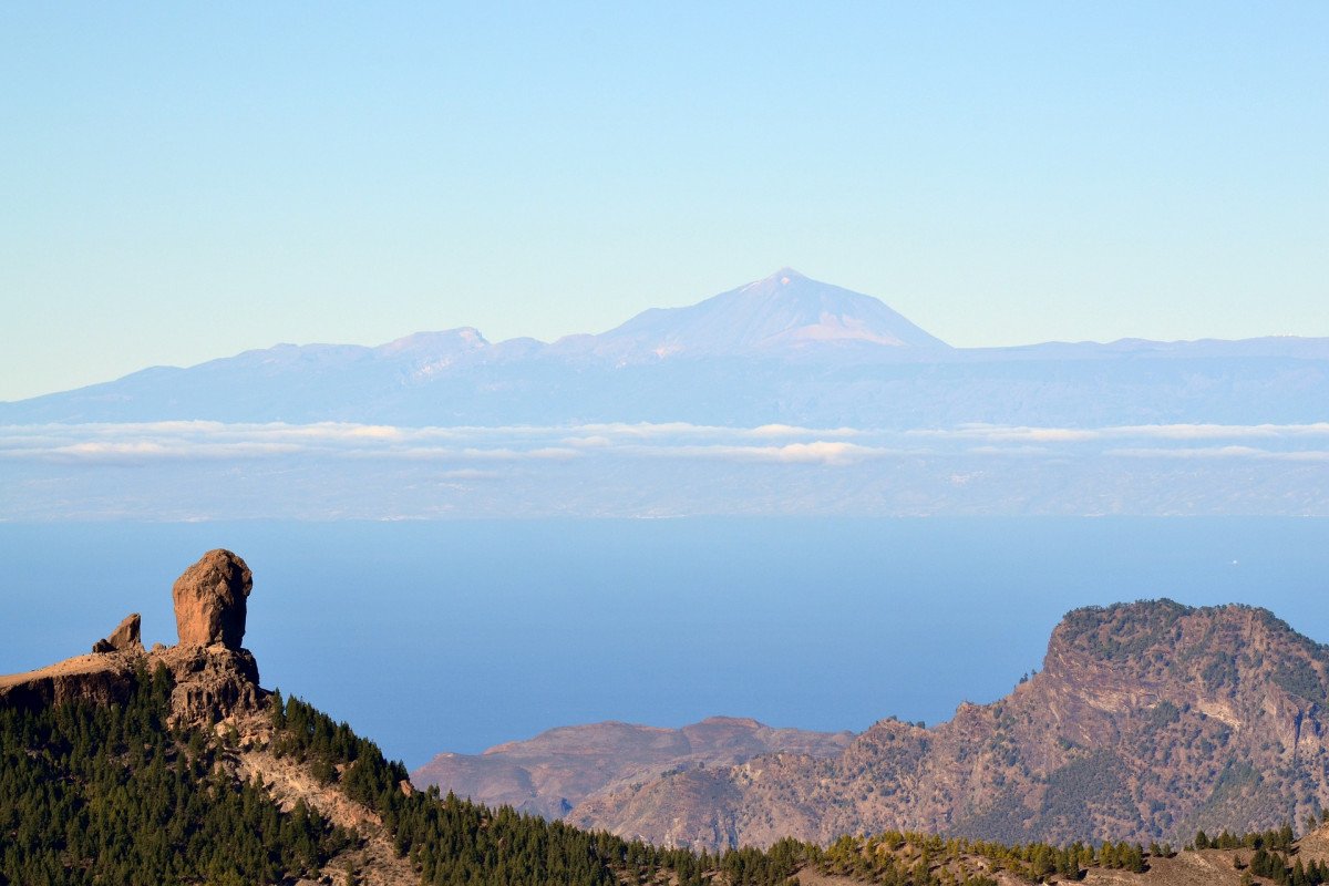 Boat trip between the Canary Islands: Tenerife to La Gomera.