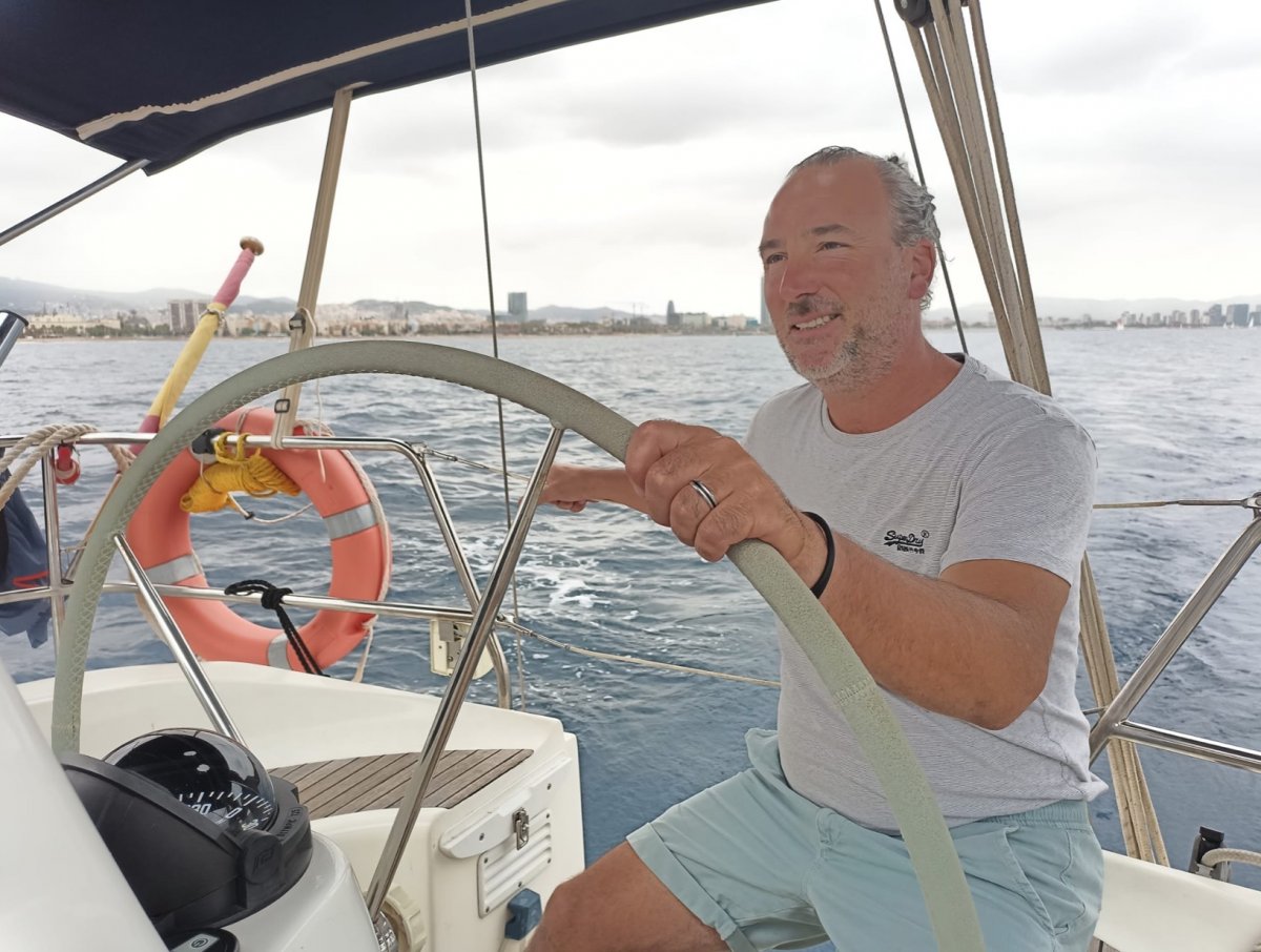 Volo a vela nel Mediterraneo