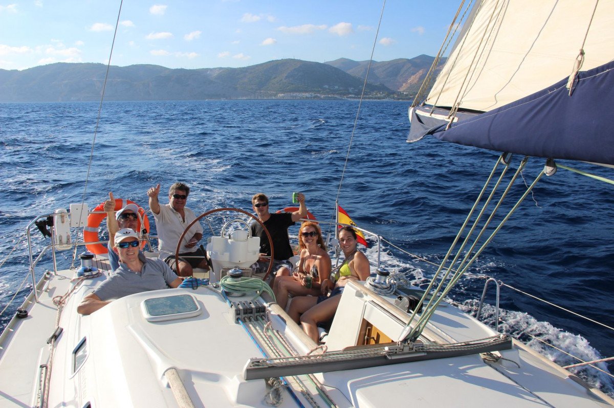 Desde Barcelona a Menorca en velero