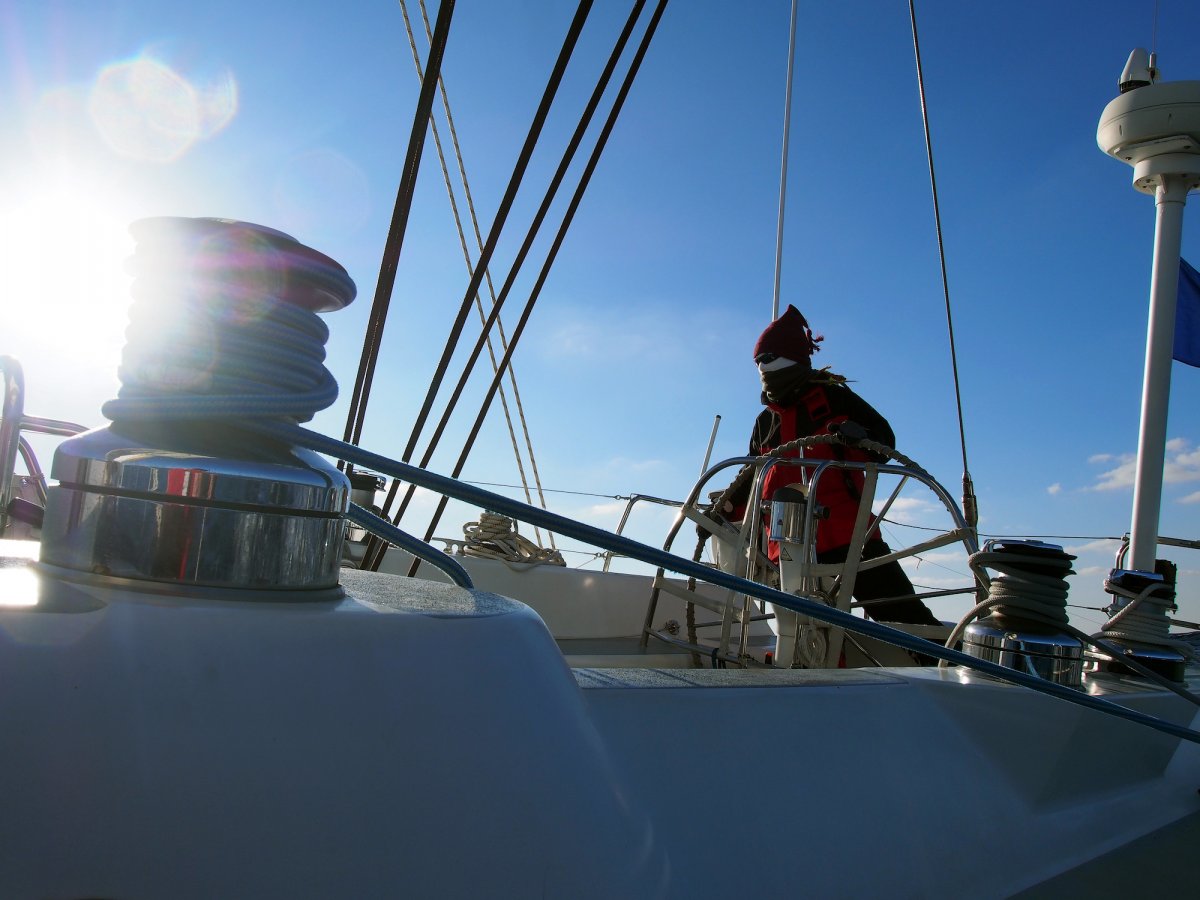 Imparare a navigare in mare durante il viaggio