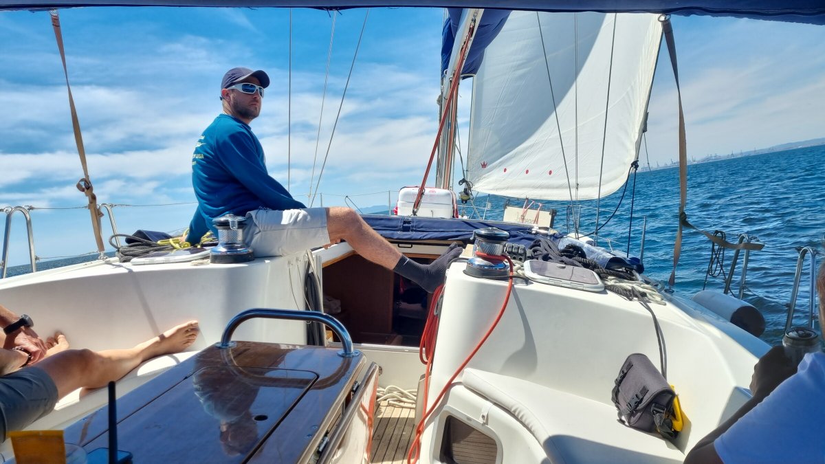 Ein Abenteuer auf See