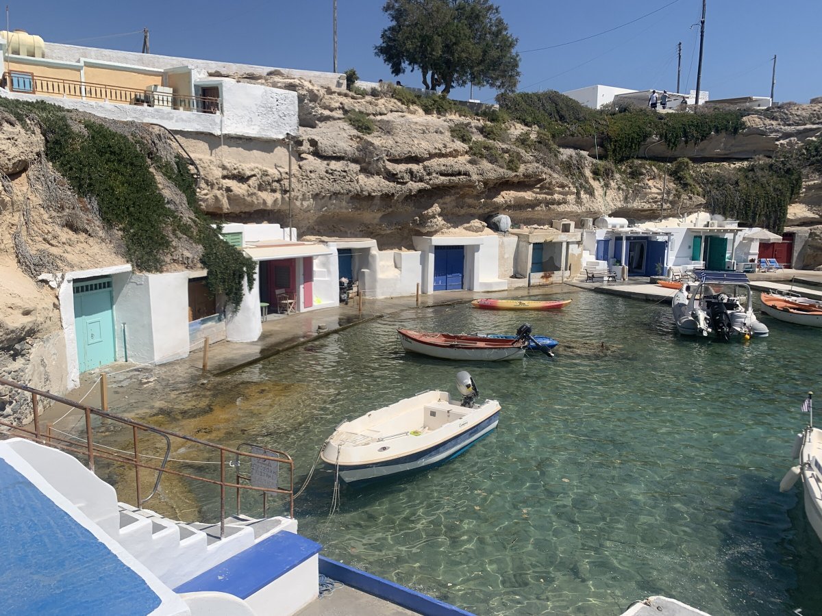 Sonnengenuss auf einer Insel der Kykladen