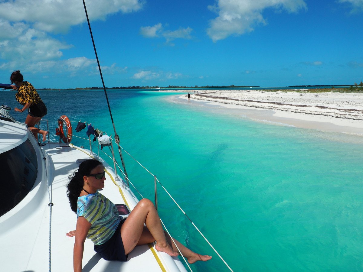 Disfrutando de las playas vírgenes de Cuba