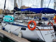 Allenamento di navigazione nella baia di Alicante