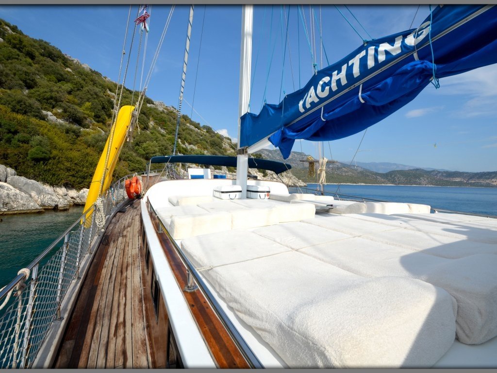 Luxuriöse Gulet-Kreuzfahrt von Fethiye zu den Buchten von Gocek